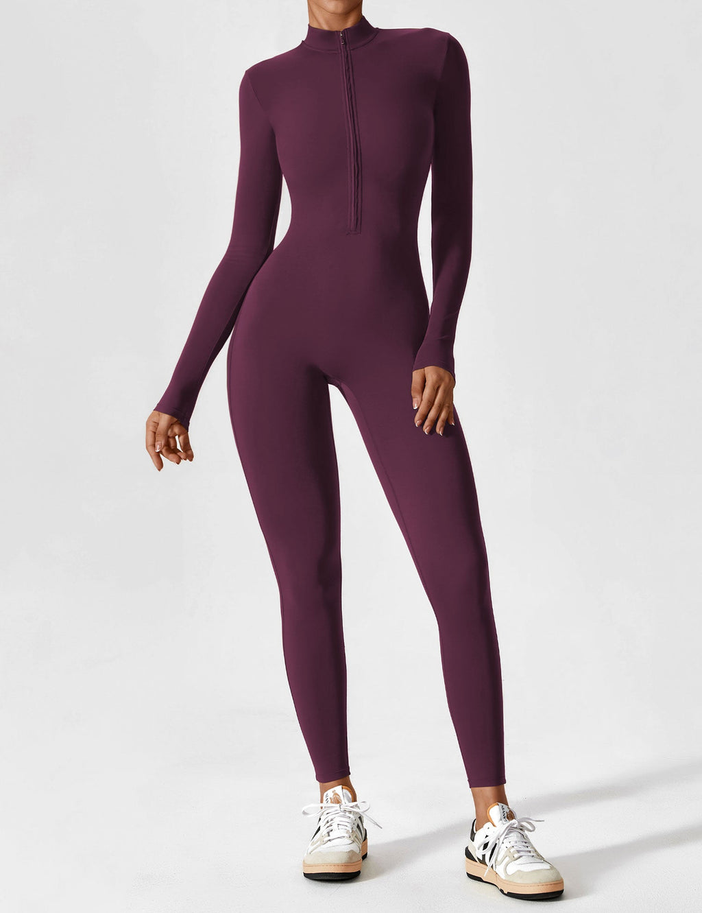 Yeoreo jumpsuit met lange mouwen en rits