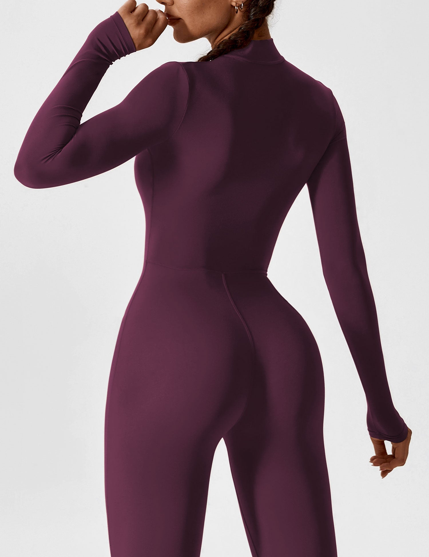 Yeoreo jumpsuit met lange mouwen en rits