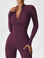 Yeoreo jumpsuit met lange mouwen en rits