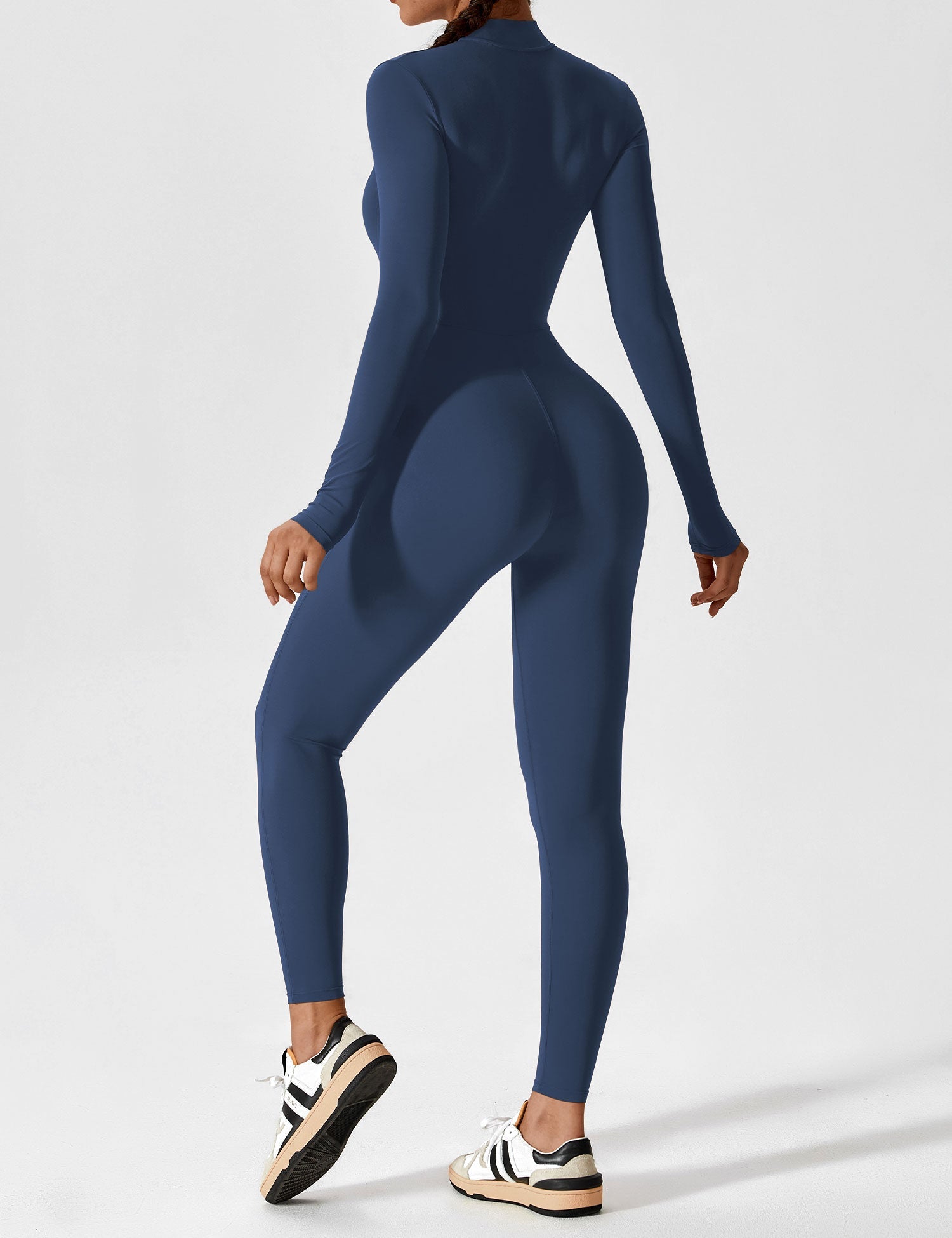 Yeoreo jumpsuit met lange mouwen en rits