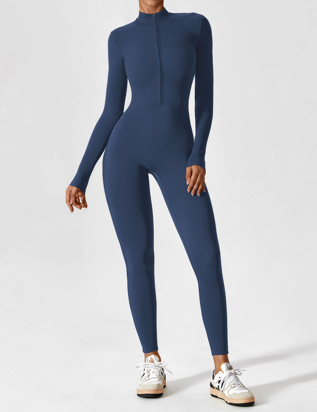 Yeoreo jumpsuit met lange mouwen en rits