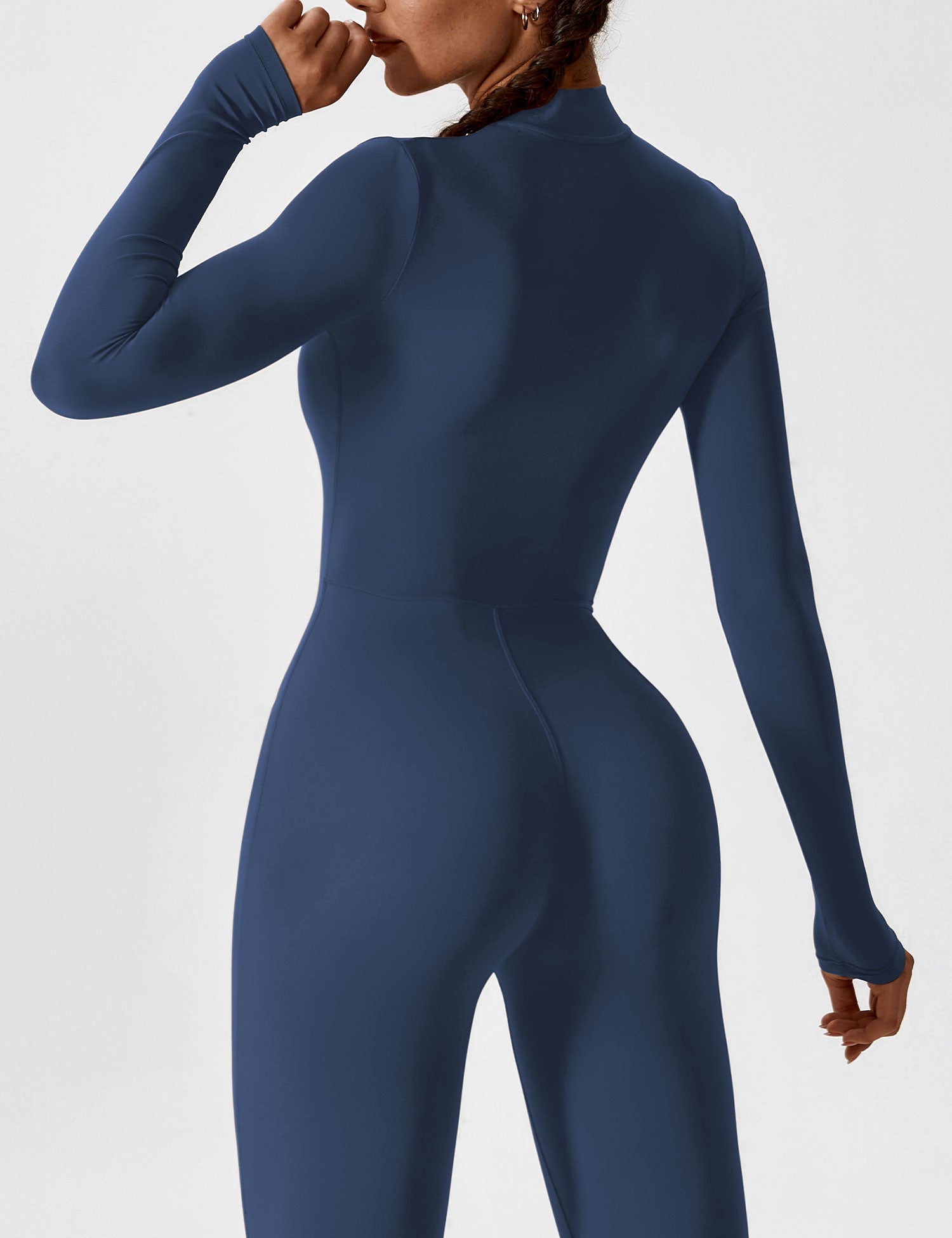 Yeoreo jumpsuit met lange mouwen en rits