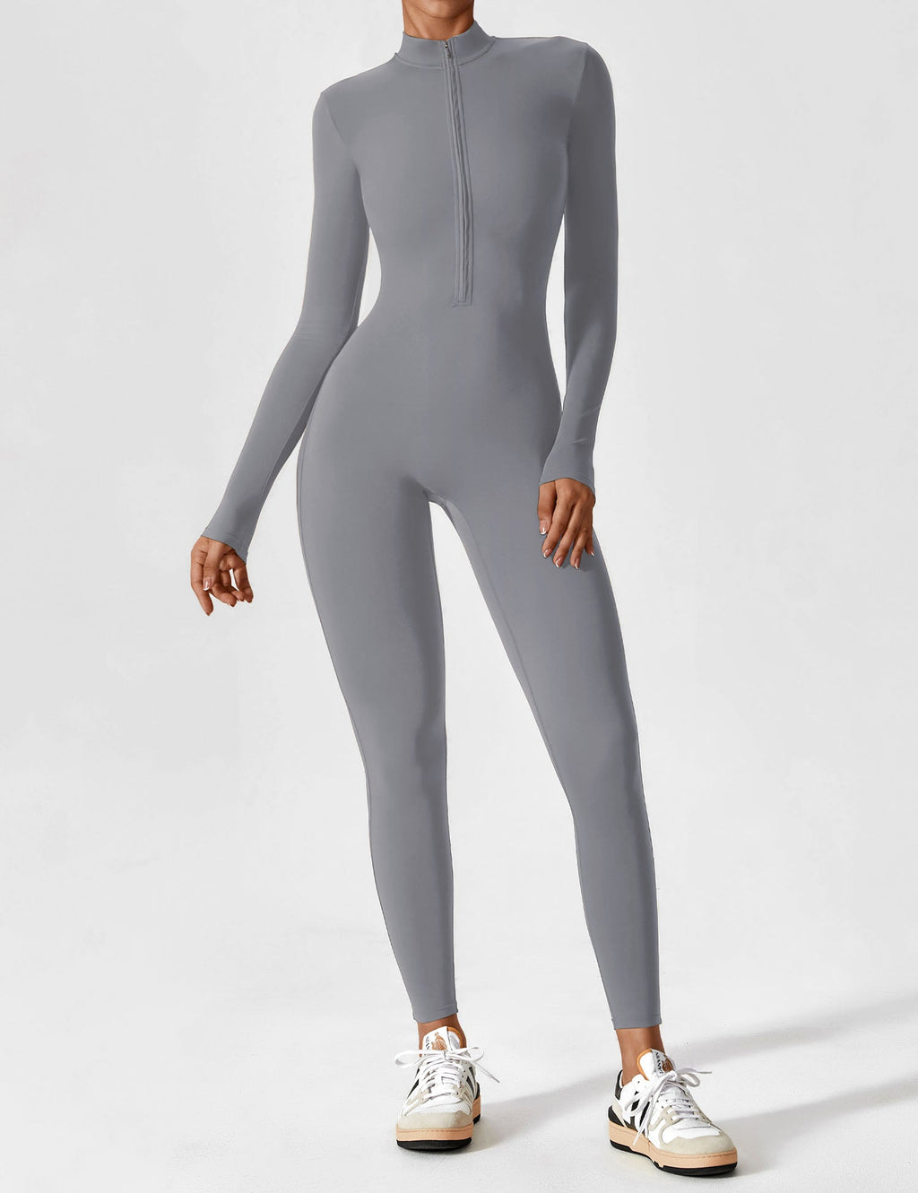 Yeoreo jumpsuit met lange mouwen en rits