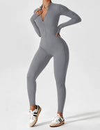 Yeoreo jumpsuit met lange mouwen en rits