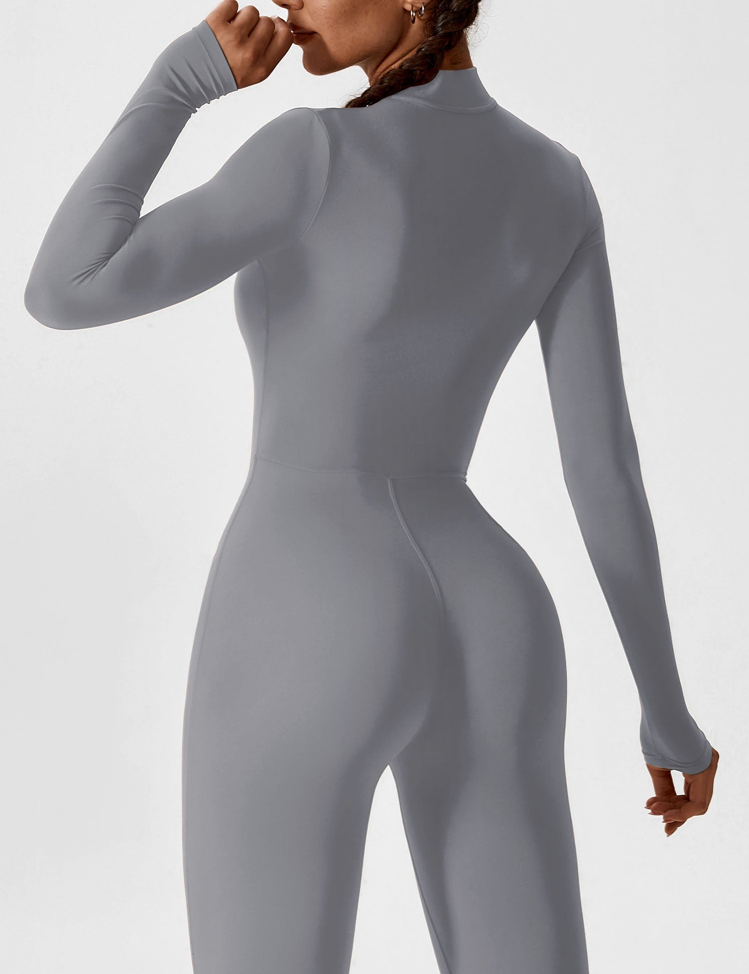 Yeoreo jumpsuit met lange mouwen en rits