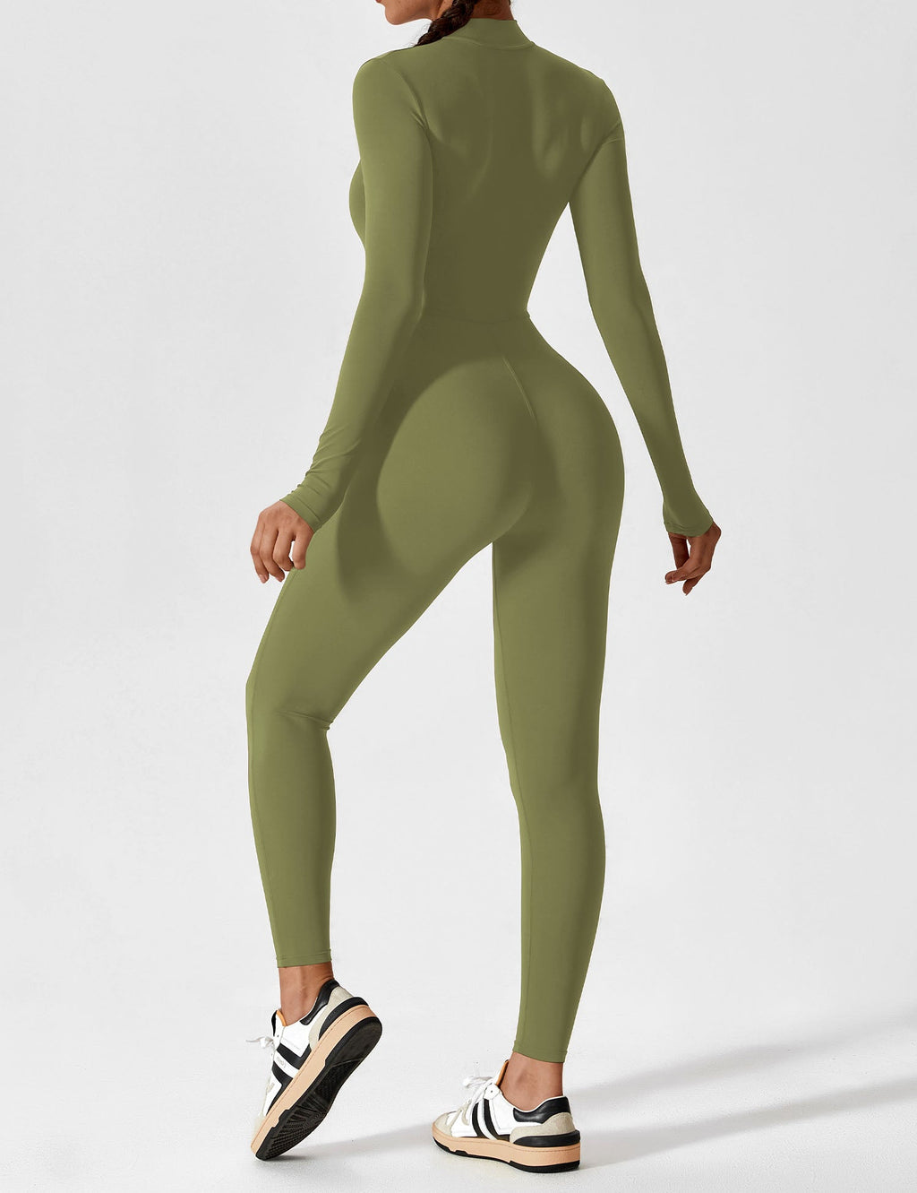 Yeoreo jumpsuit met lange mouwen en rits