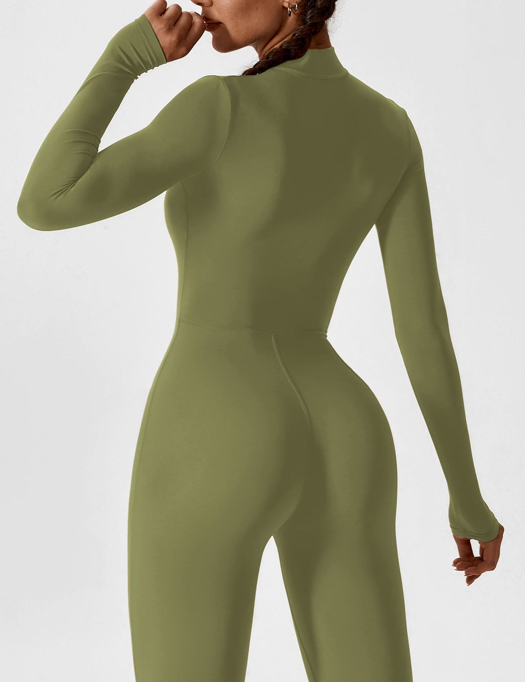 Yeoreo jumpsuit met lange mouwen en rits