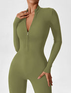 Yeoreo jumpsuit met lange mouwen en rits