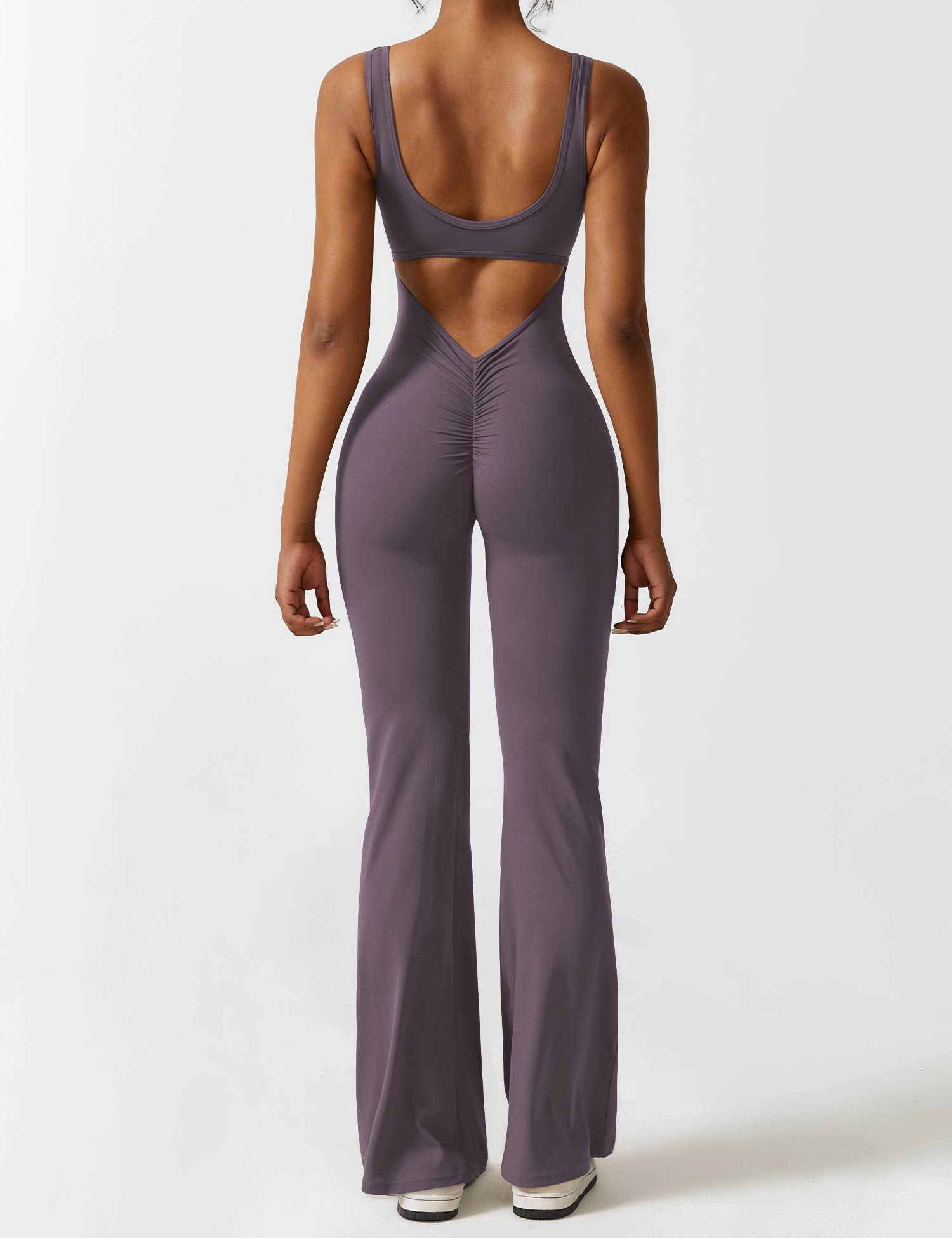 Yeoreo Lizvette uitlopende jumpsuit