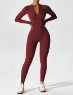 Yeoreo jumpsuit met lange mouwen en rits
