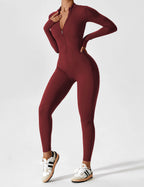 Yeoreo jumpsuit met lange mouwen en rits