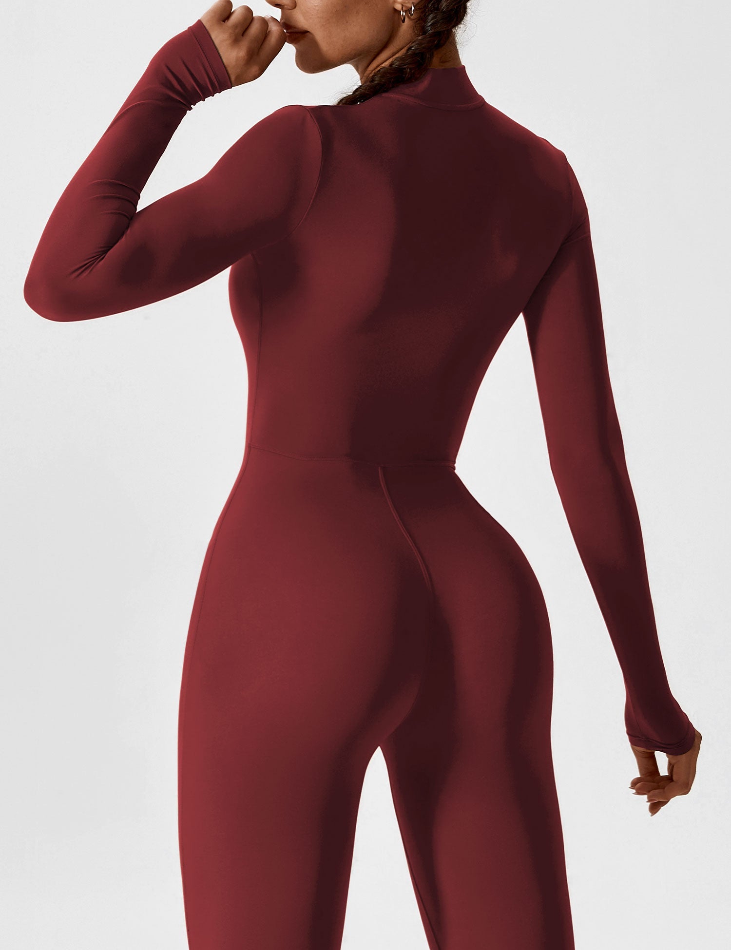 Yeoreo jumpsuit met lange mouwen en rits