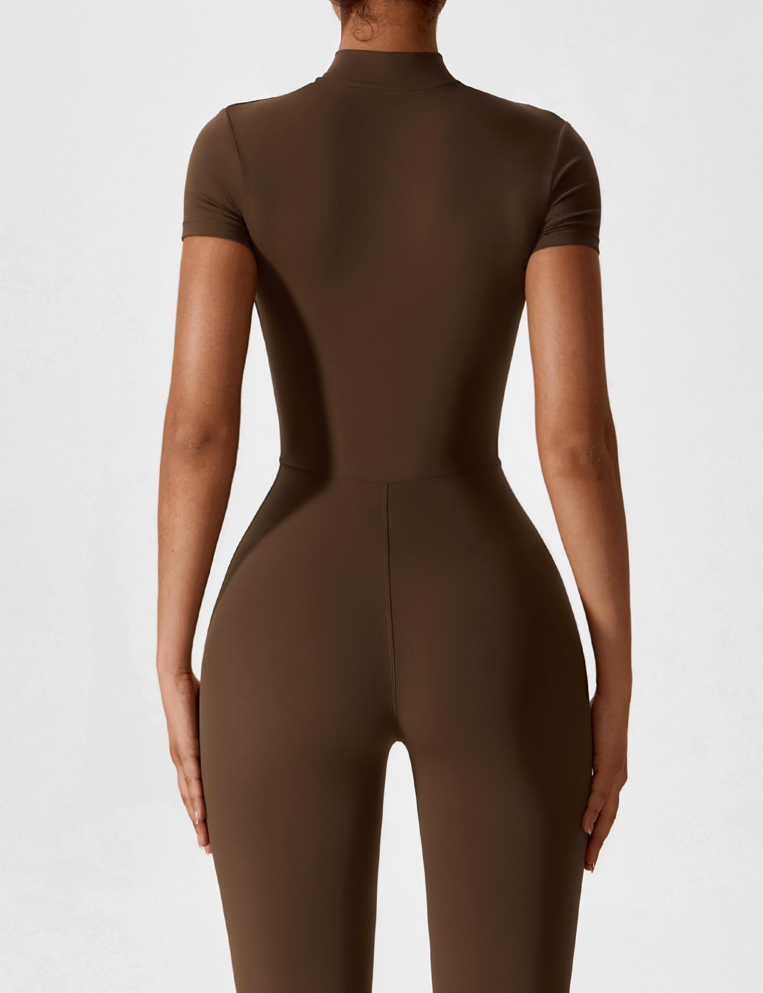 Yeoreo jumpsuit met lange mouwen/korte mouwen en rits